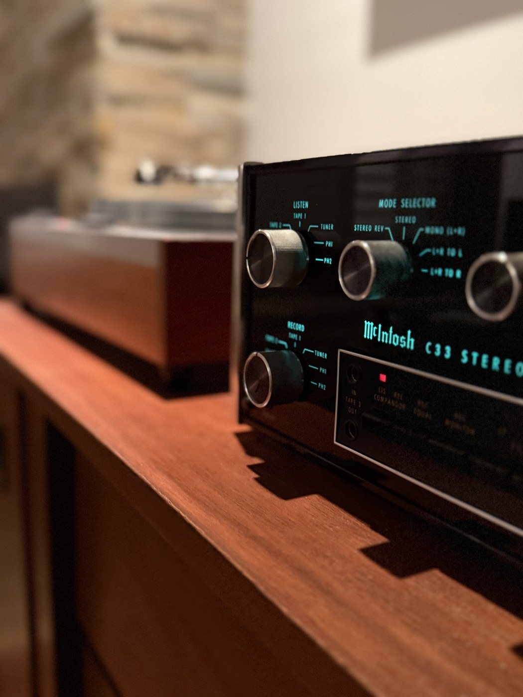 McIntosh C33 Hidden Secret: The 20-Watt Built-In Amplifier | Mark