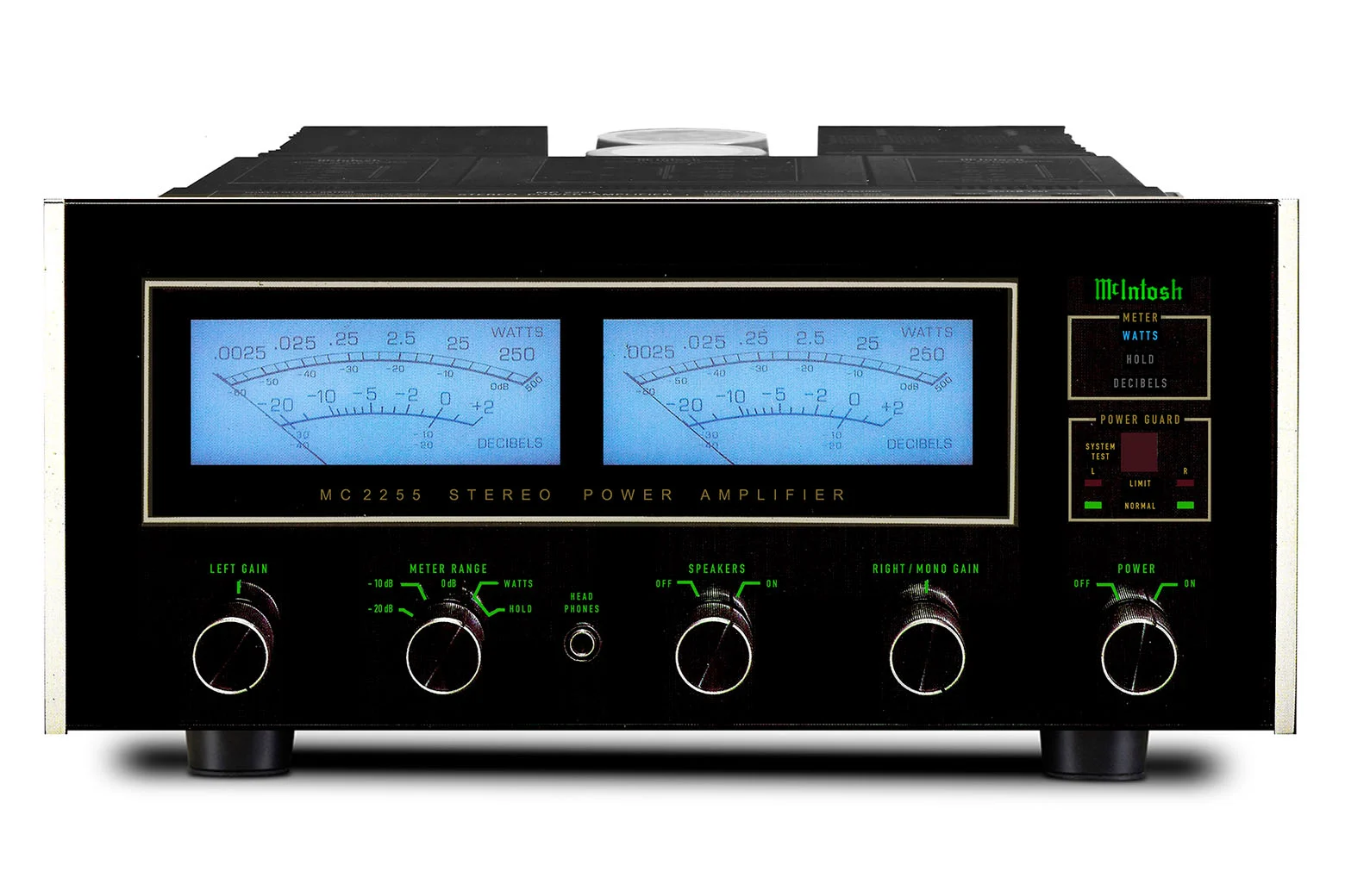 McIntosh MC2255 stereo power amplifier